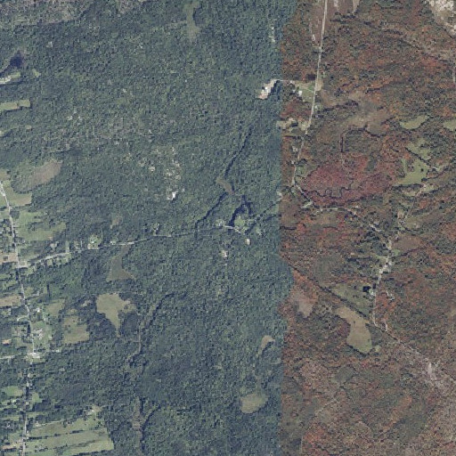 Aerial imagery of Waterman Brook, ME
