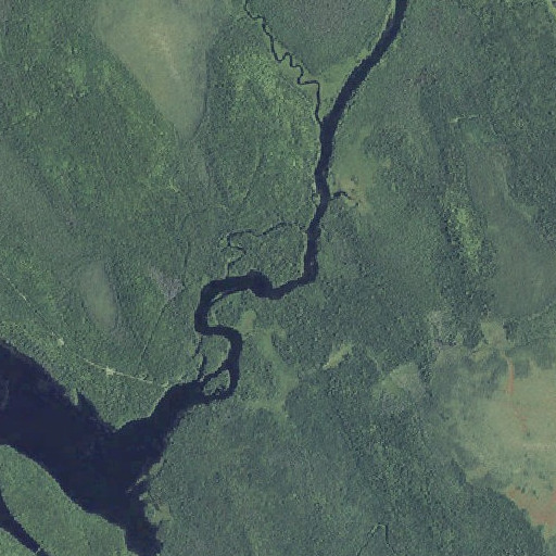 Aerial imagery of Egg Point, ME