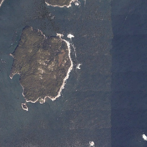 Aerial imagery of Outer Dawes Ledge, ME