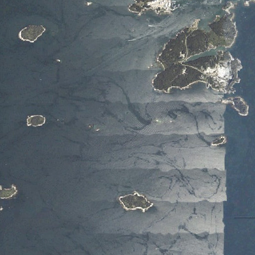 Aerial imagery of Twin Ledges, ME