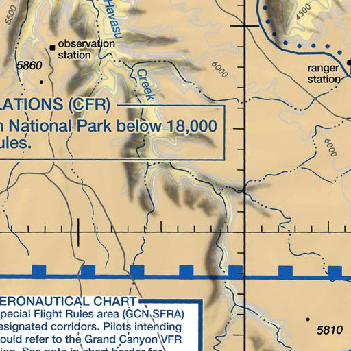 FAA VFR chart of High Wall Spring, AZ