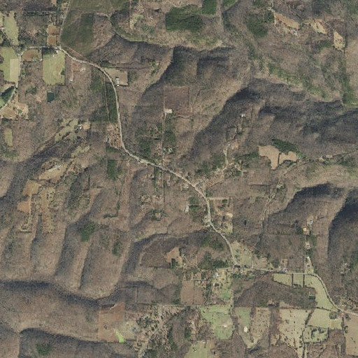 Aerial imagery of Lexington Mountain, AR