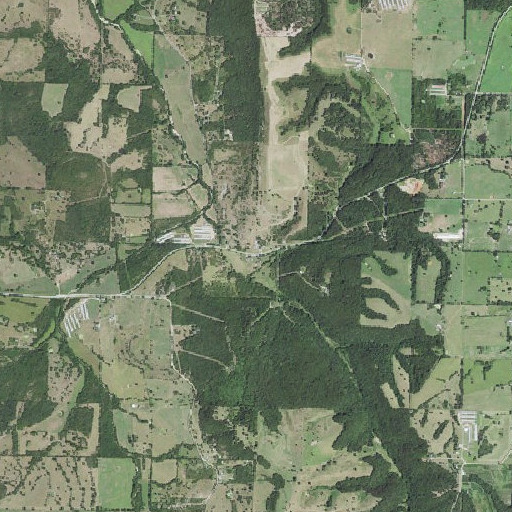 Aerial imagery of Maple, AR