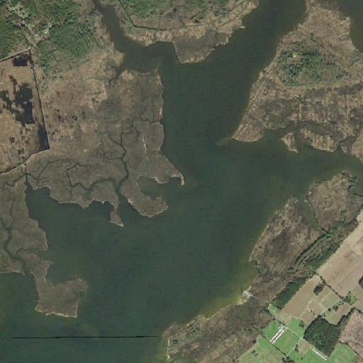 Aerial imagery of Charles Point, MD