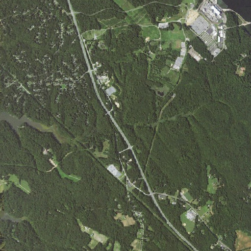 Aerial imagery of Goldstein Branch, MD