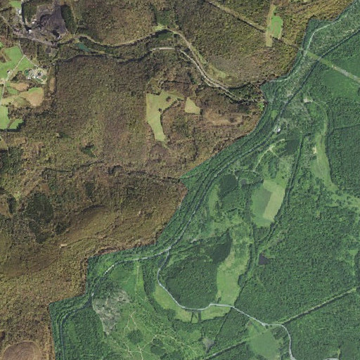 Aerial imagery of Laurel Run, MD