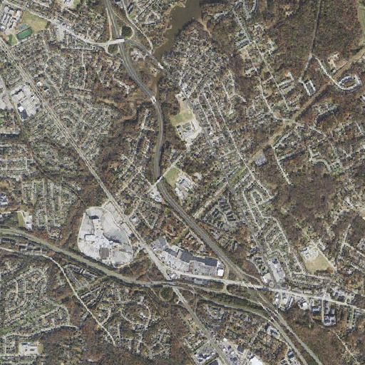 Aerial imagery of Marley Elementary School, MD