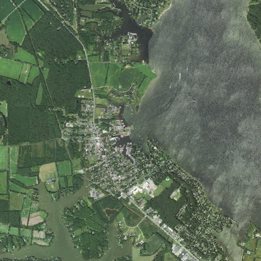 Aerial imagery of Navy Point, MD