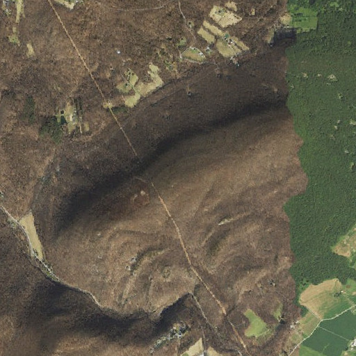 Aerial imagery of Piney Mountain, MD