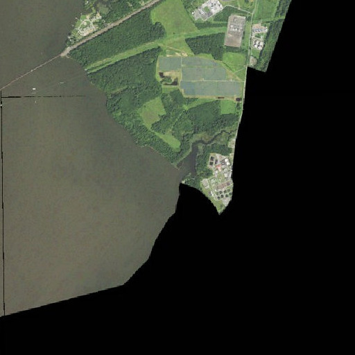 Aerial imagery of Sod Run, MD
