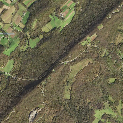 Aerial imagery of Table Rock, MD