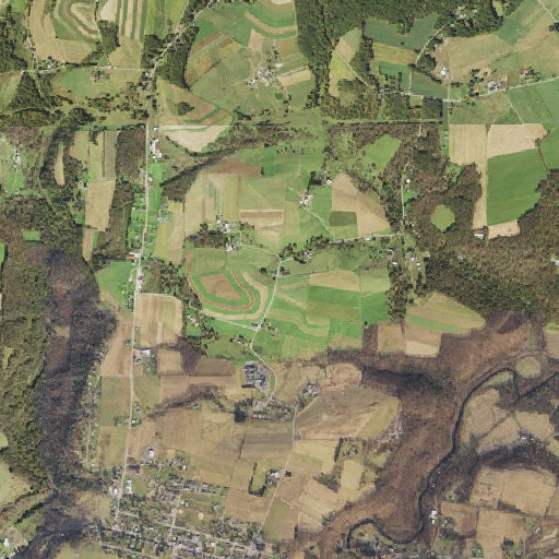Aerial imagery of Yoder School, MD
