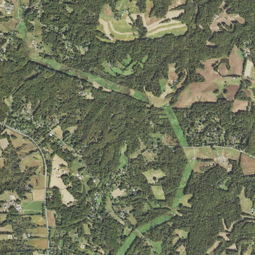 Aerial imagery of Sapling Branch, MD