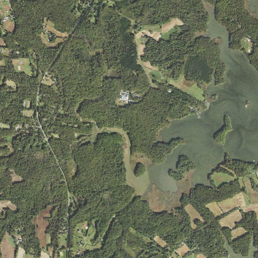 Aerial imagery of Frog Canyon, MD