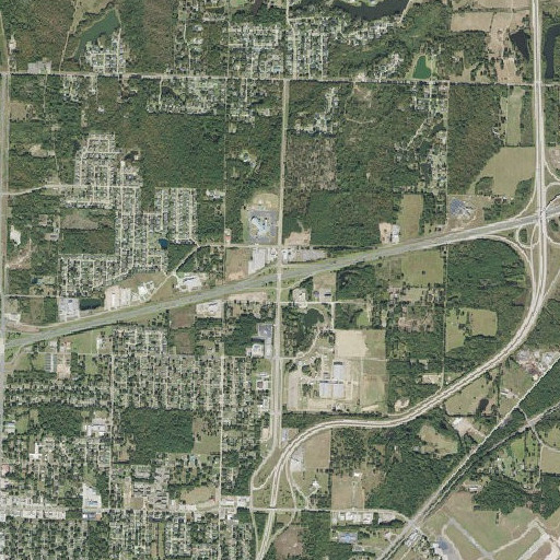 Aerial imagery of Interchange 2, AR