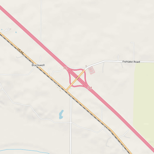 OpenStreetMap map of Interchange 101, AR