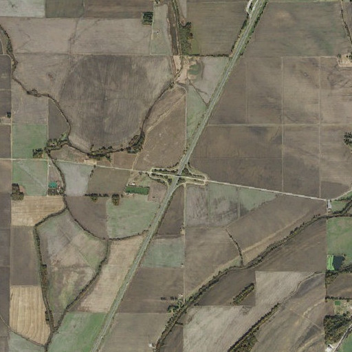 Aerial imagery of Interchange 34, AR