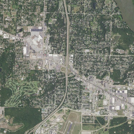 Aerial imagery of Interchange 8, AR