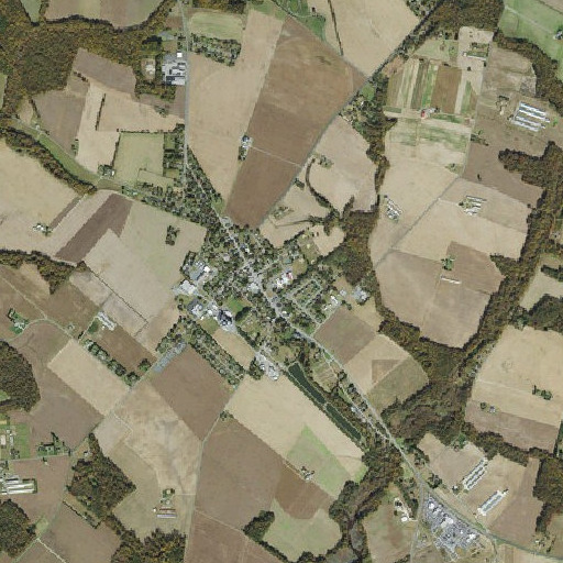 Aerial imagery of Preston Elementary School, MD