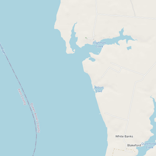 OpenStreetMap map of Carpenter Island (historical), MD