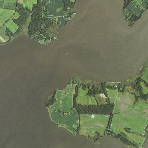 Aerial imagery of Upper Spaniards Point, MD
