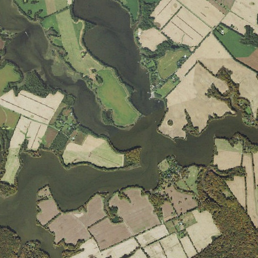 Aerial imagery of Long Point, MD