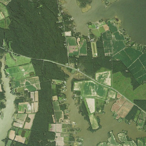 Aerial imagery of Spocott Windmill, MD