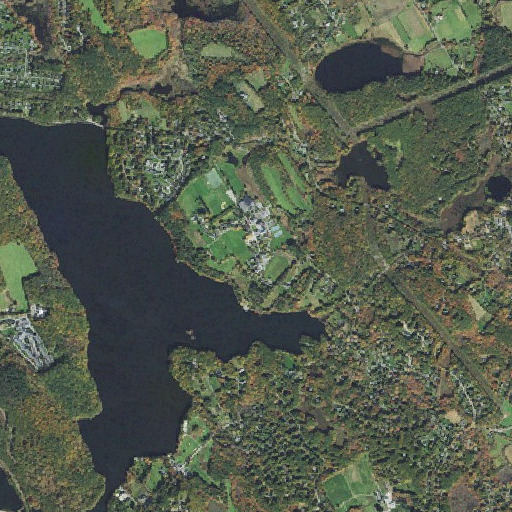 Aerial imagery of Brooks School, MA