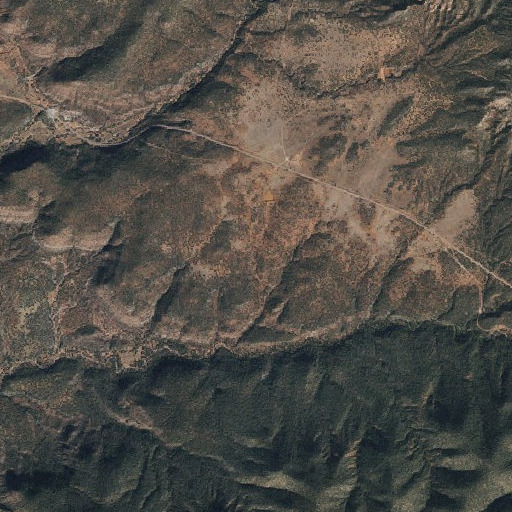 Aerial imagery of Horse Spring, AZ