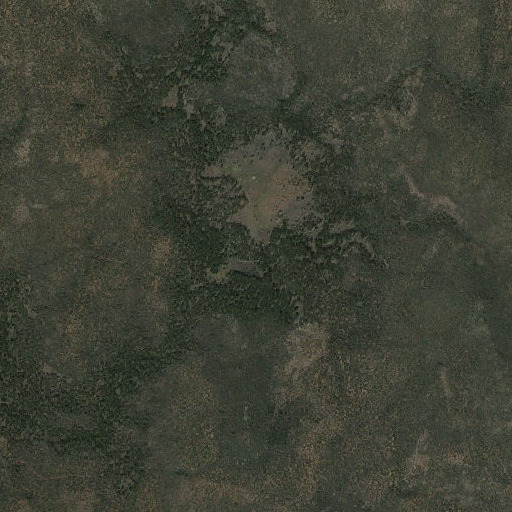Aerial imagery of Pine Valley, AZ