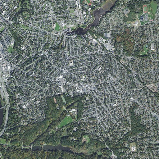 Aerial imagery of Holy Name School, MA