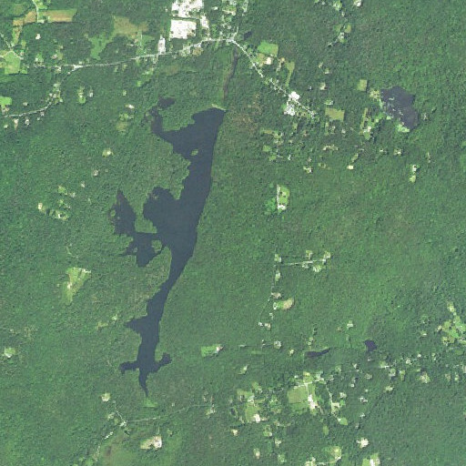 Aerial imagery of Mill Pond Dam, MA