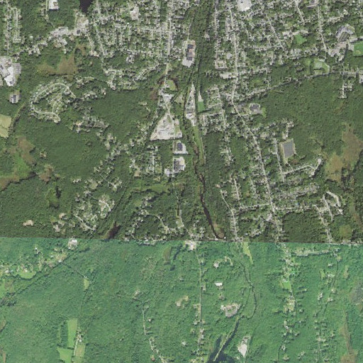 Aerial imagery of Stocking Mill Dam, MA