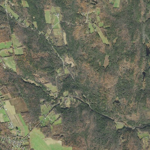 Aerial imagery of Childs Brook, MA
