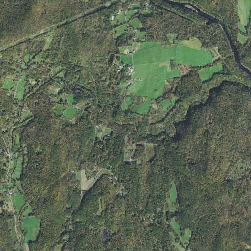 Aerial imagery of Chadwick Brook, MA