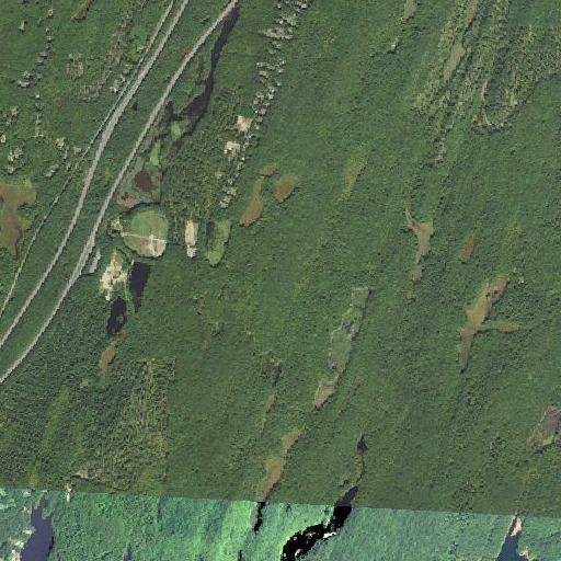 Aerial imagery of High Bunk, MA
