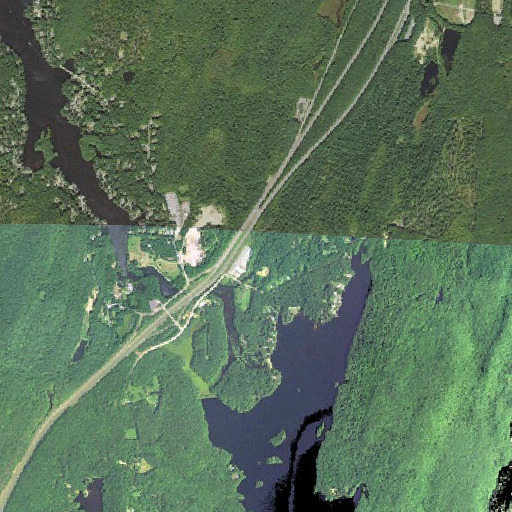 Aerial imagery of Leadmine Brook, CT
