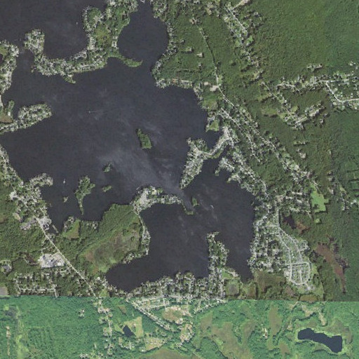Aerial imagery of Bates Point, MA