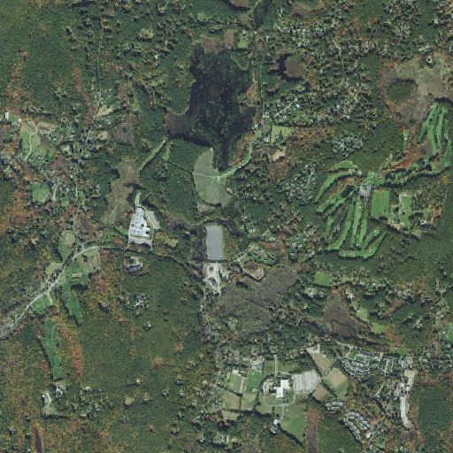 Aerial imagery of Great Brook, MA