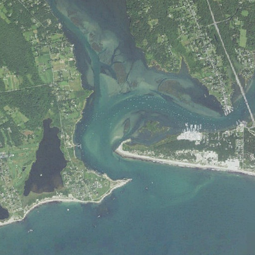 Aerial imagery of Bailey Flat, MA