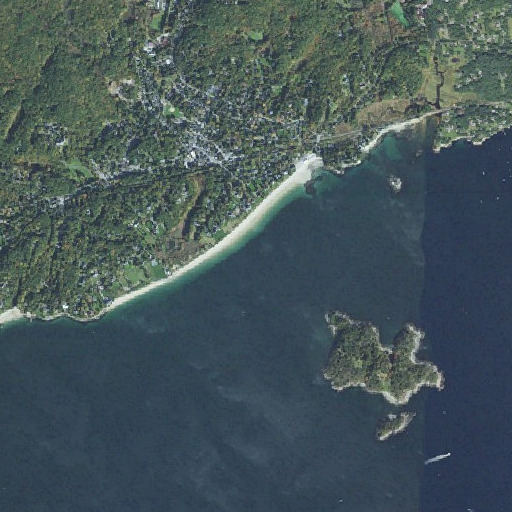 Aerial imagery of Pride Rock, MA