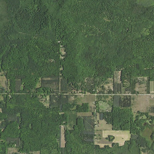 Aerial imagery of Allen Hill, MI
