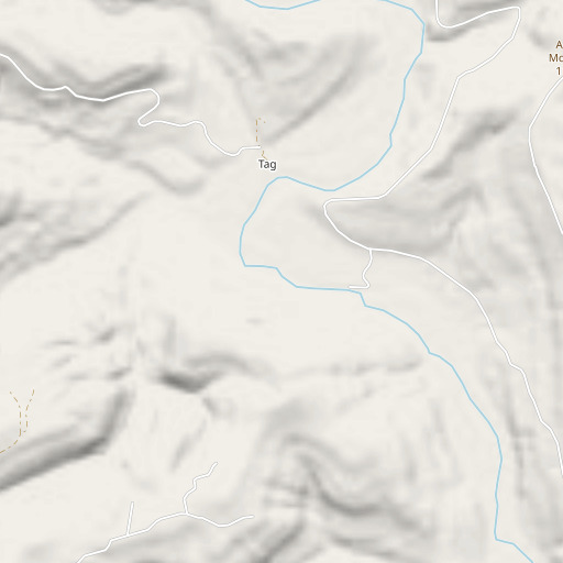 OpenStreetMap map of Bob Bates Fork, AR