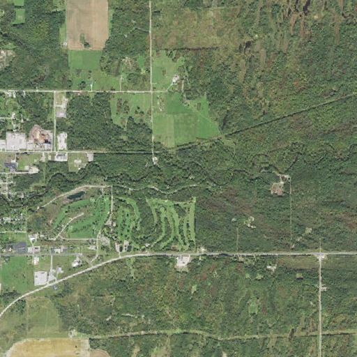 Aerial imagery of Anchor Creek, MI