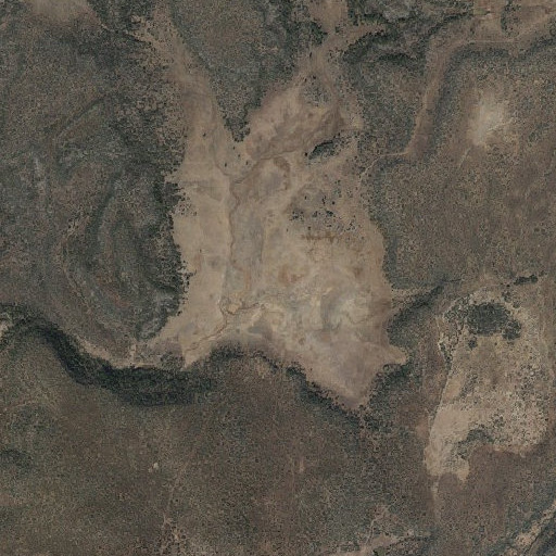 Aerial imagery of Indian Flat, AZ