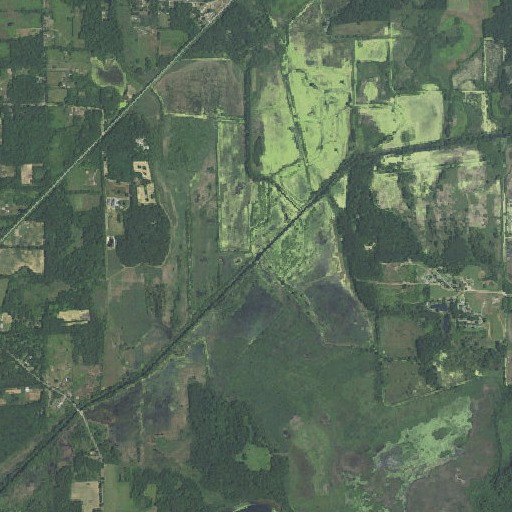 Aerial imagery of Batteese Creek, MI