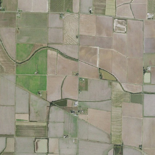 Aerial imagery of Yoder School (historical), AR