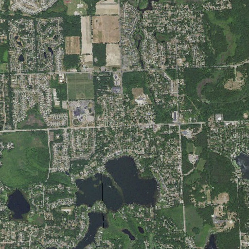 Aerial imagery of Commerce, MI