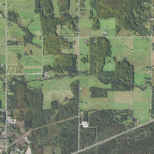 Aerial imagery of Doe Creek, MI