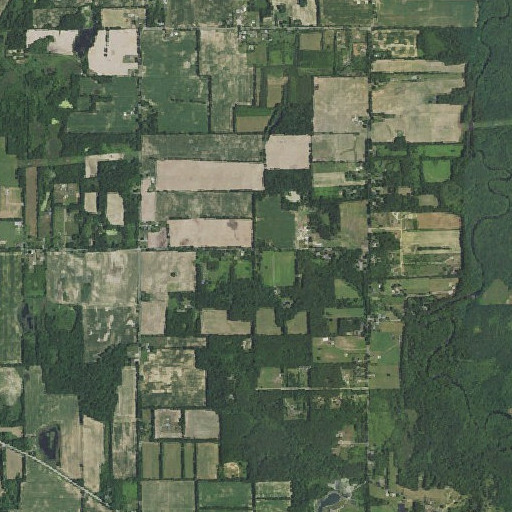 Aerial imagery of Goold School, MI